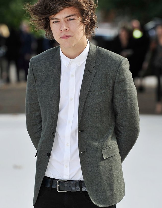 Harry Styles bei einem Pressetermin Harry Styles bei einem Pressetermin