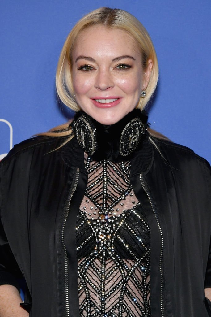 Lindsay Lohan gemachte Zähne