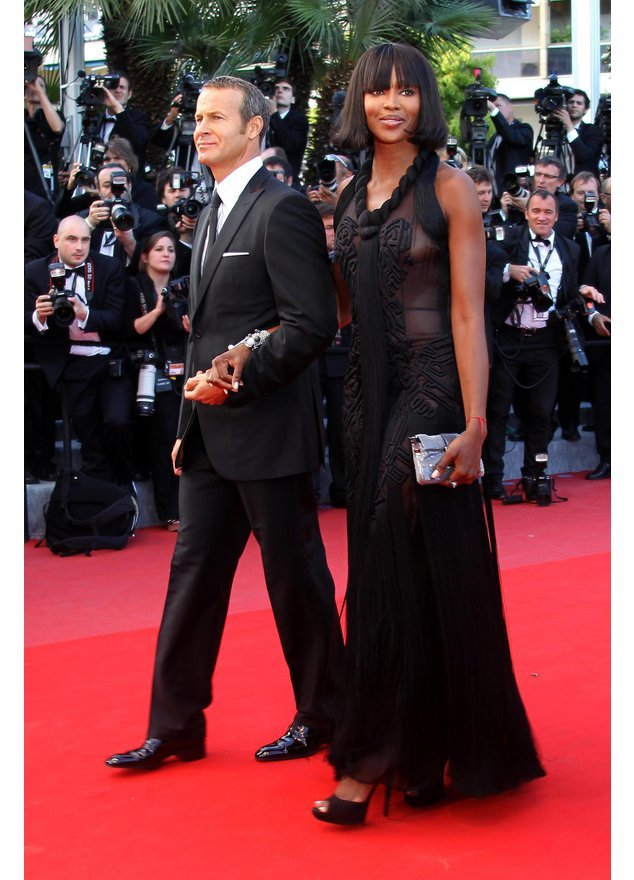 Naomi Campbell und Vladislav Doronin auf dem roten Teppich Naomi Campbell und Vladislav Doronin auf dem roten Teppich