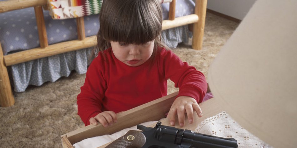 Kinderbuch soll Waffenbesitz der Eltern erklären