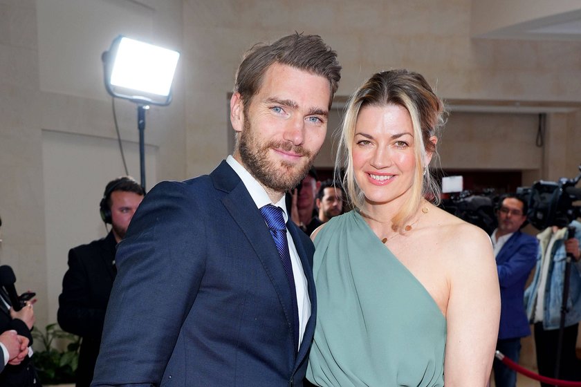 Benjamin Baarz und Nina Bott beim Felix Burda Award am 21.04.2024 in Berlin Felix Burda Award 2024 in Berlin *** Benjamin Baarz and Nina Bott at the Felix Burda Award on 21 April 2024 in Berlin Felix Burda Award 2024 in Berlin PUBLICATIONxINxGERxSUIxAUTxONLY