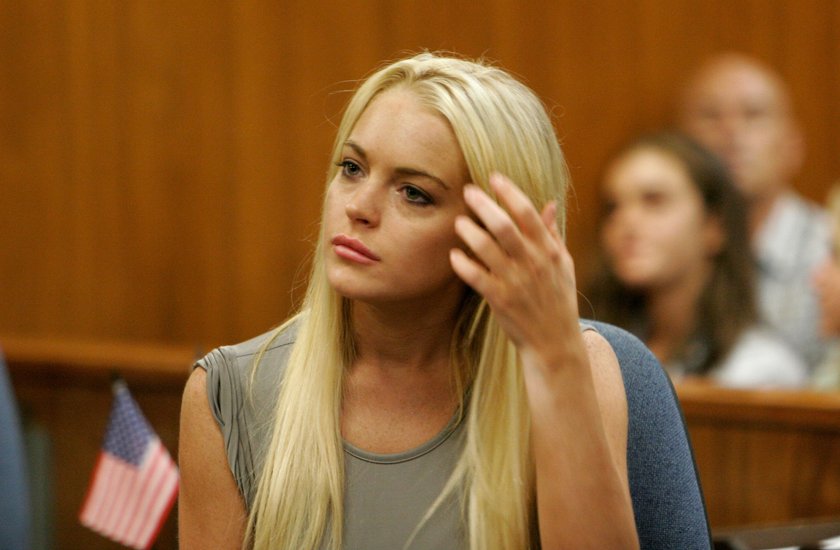 Lindsay Lohan vor Gericht