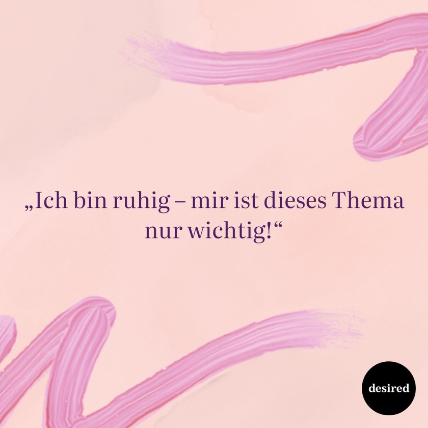 „Beruhige dich mal“: 5 schlagfertige Antworten, wie du darauf reagieren kannst