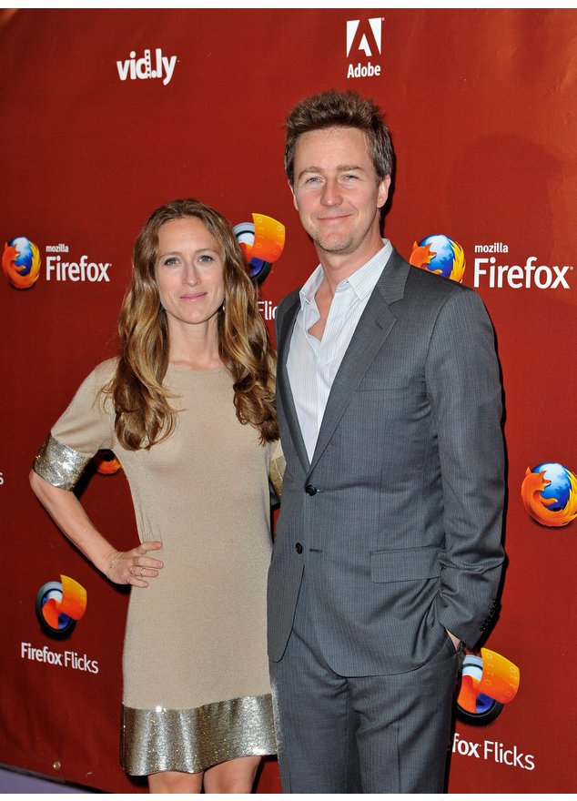 Edward Norton und Shauna Robertson bei einem Event in Cannes Edward Norton und Shauna Robertson bei einem Event in Cannes