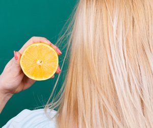 So kannst du deine Haare mit Zitrone aufhellen