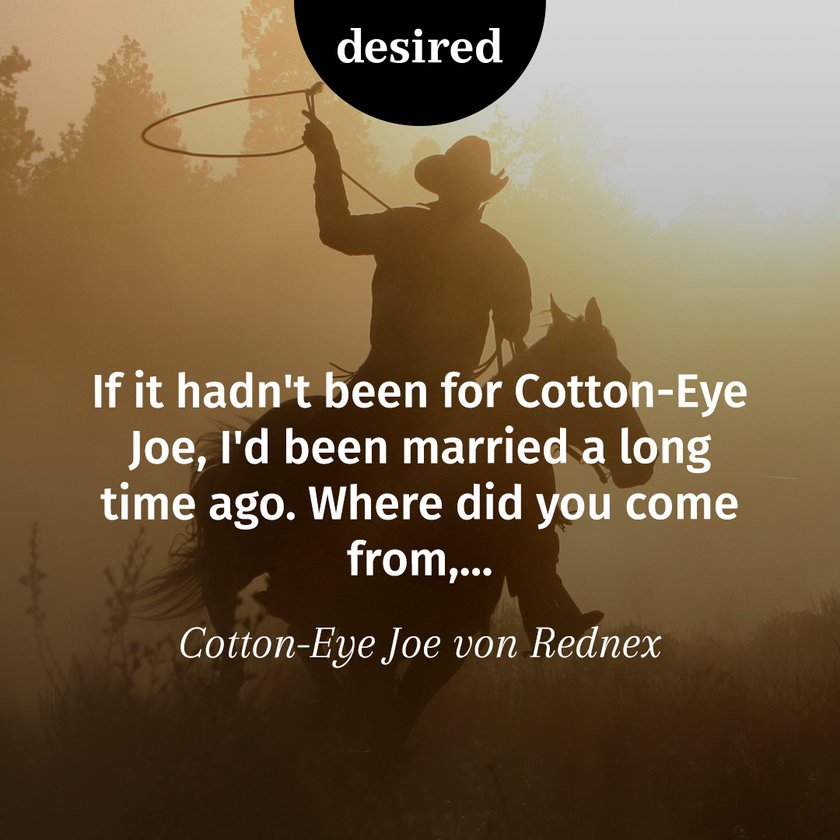 Cotton-Eye Joe