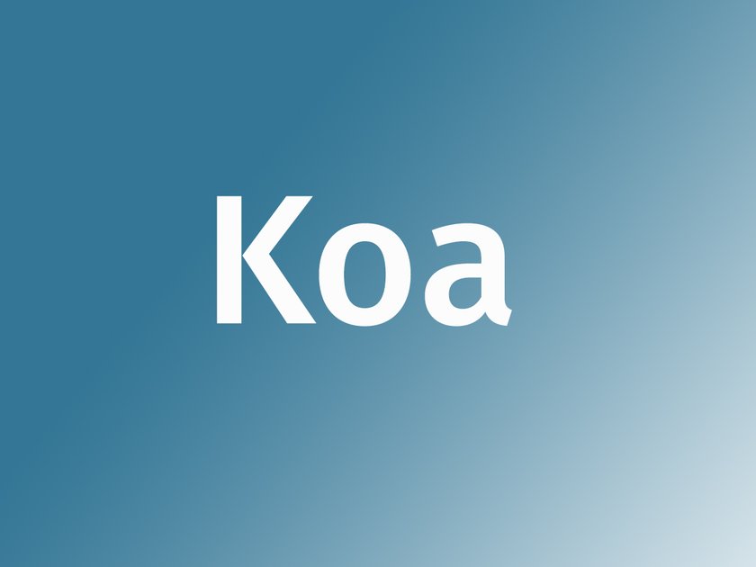 Name Koa
