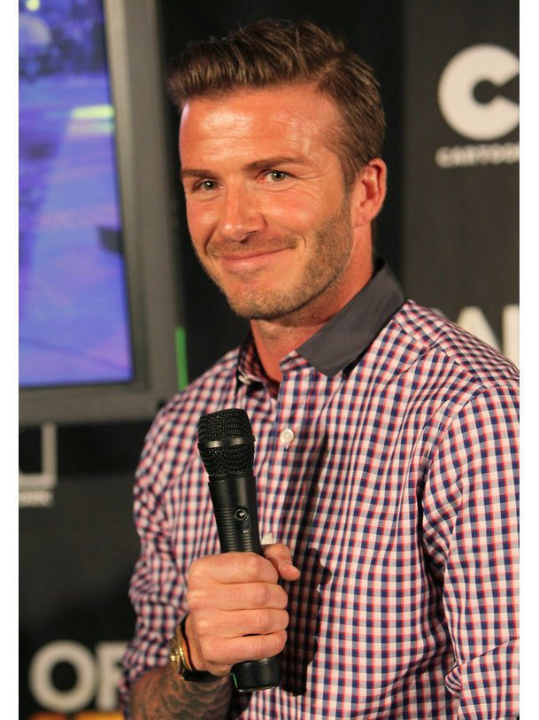David Beckham muss immer perfekt sein. David Beckham muss immer perfekt sein.