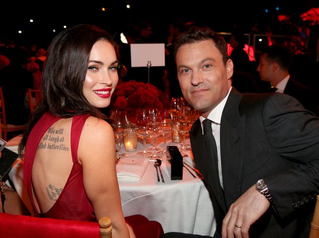 Megan Fox und Brian Austin Green bei einem Event Megan Fox und Brian Austin Green bei einem Event
