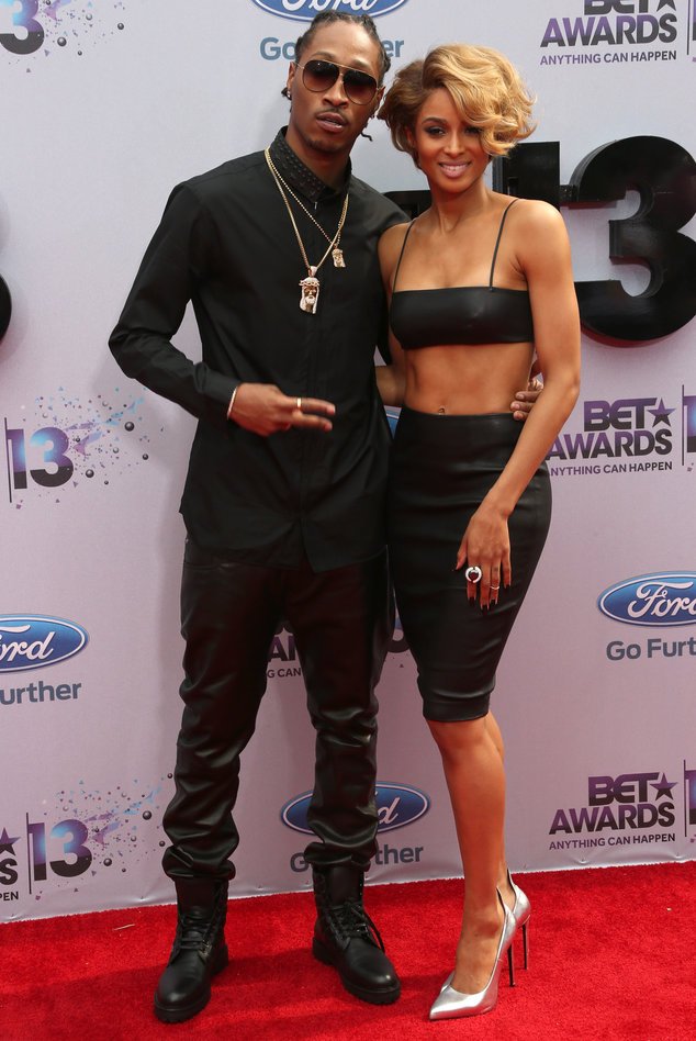 Ciara und Future auf einem Musikevent Ciara und Future auf einem Musikevent