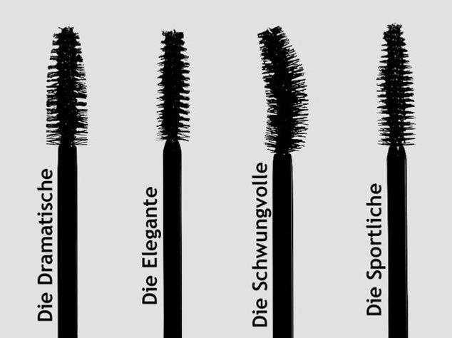 Wimperntusche: Die Bürsten Wimperntusche: Die Bürsten