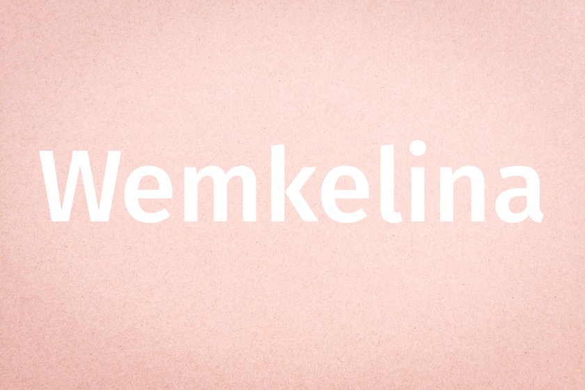 Nordische Mädchennamen - Wemkelina