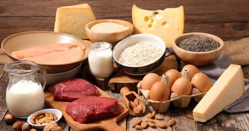 Lebensmittel mit Protein