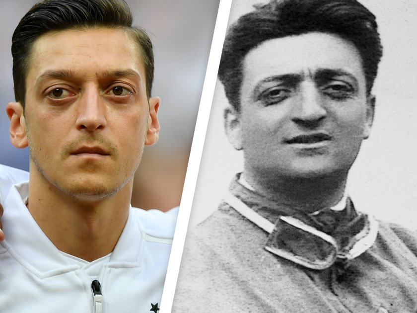 Mesut Özil und Enzo Ferrari