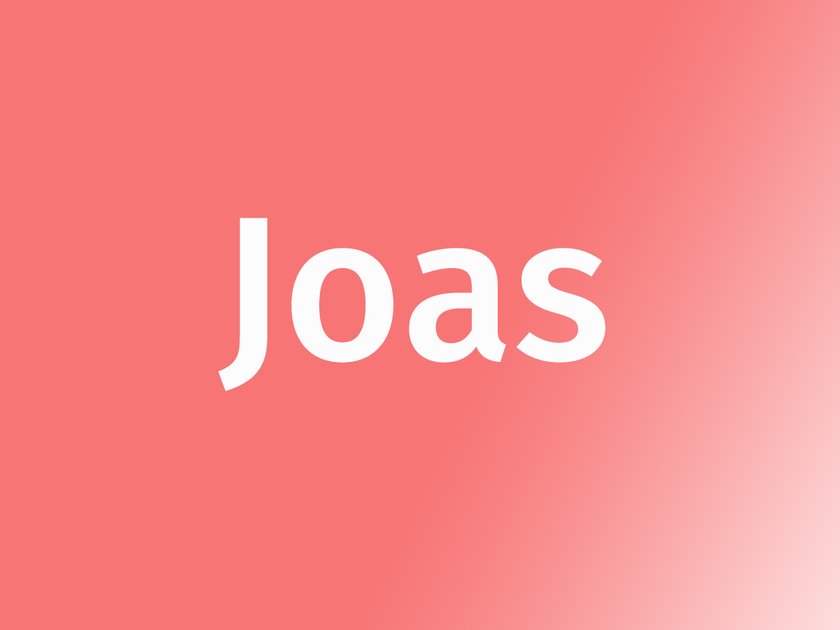 Name Joas