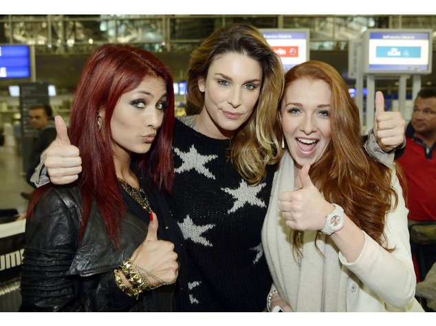Fiona Erdmann, Georgina Fleur und Claudelle Deckert Fiona Erdmann, Georgina Fleur und Claudelle Deckert