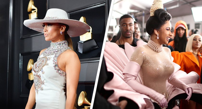 Jennifer Lopez Cardi B Grammy Awards 