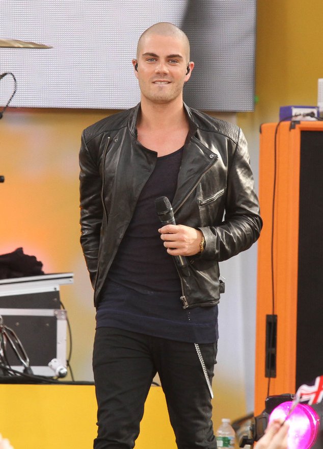 The Wanted: Max George auf der Bühne The Wanted: Max George auf der Bühne