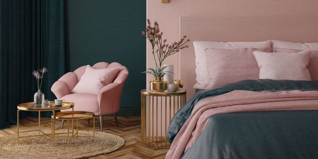 10 zauberhafte Interior-Pieces von H&M Home in den Trendfarben Grün und Rosa