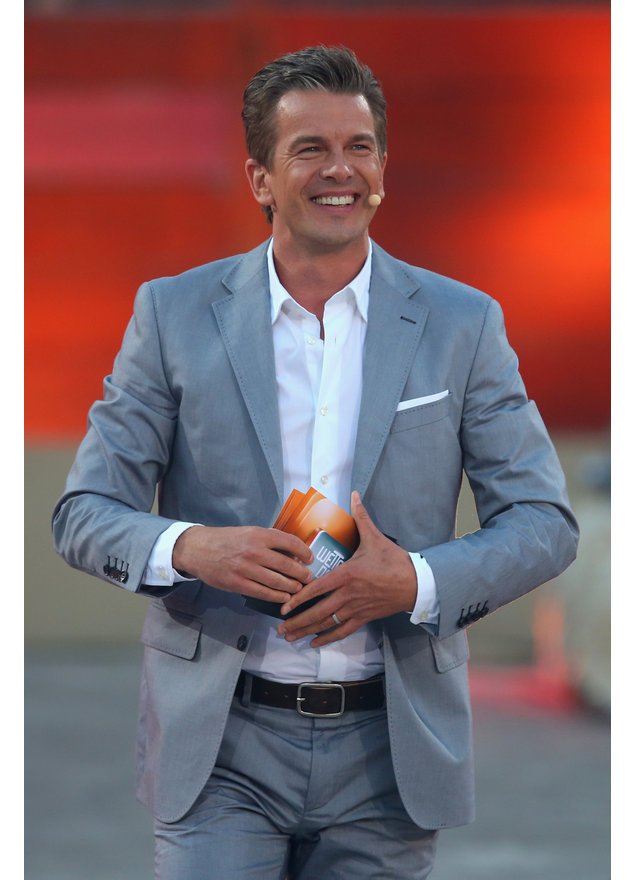 Markus Lanz moderiert eine Sendung Markus Lanz moderiert eine Sendung