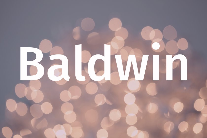 Name Baldwin