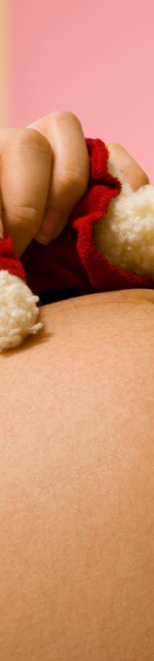 Werdende Mutter mit Teddybär Werdende Mutter mit Teddybär