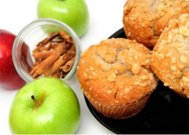 Apfelmuffins für den kleinen Hunger Apfelmuffins für den kleinen Hunger