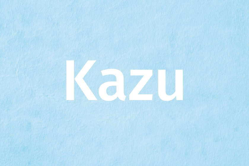 Name Kazu