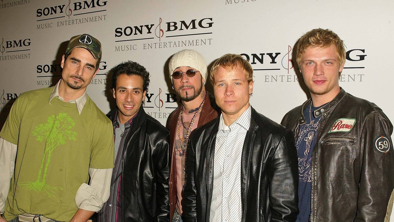 Die Backstreet Boys bei der Grammy Party 2005 von SONY/BMG.