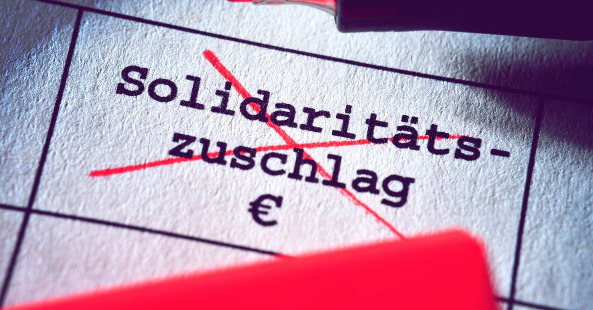 Solidaritätszuschlag – Was ist das und wer muss ihn zahlen?