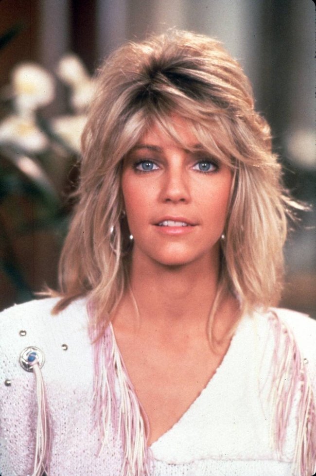 Heather Locklear als Sammy Jo Dean in „Der Denver-Clan“.