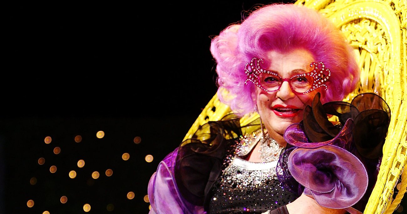 Drag Queen Dame Edna Media Call Drag Queen Dame Edna Media Call
