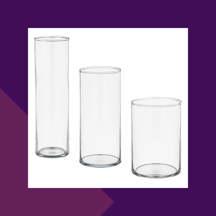 Ikea DIY Vase Cylinder Vasen