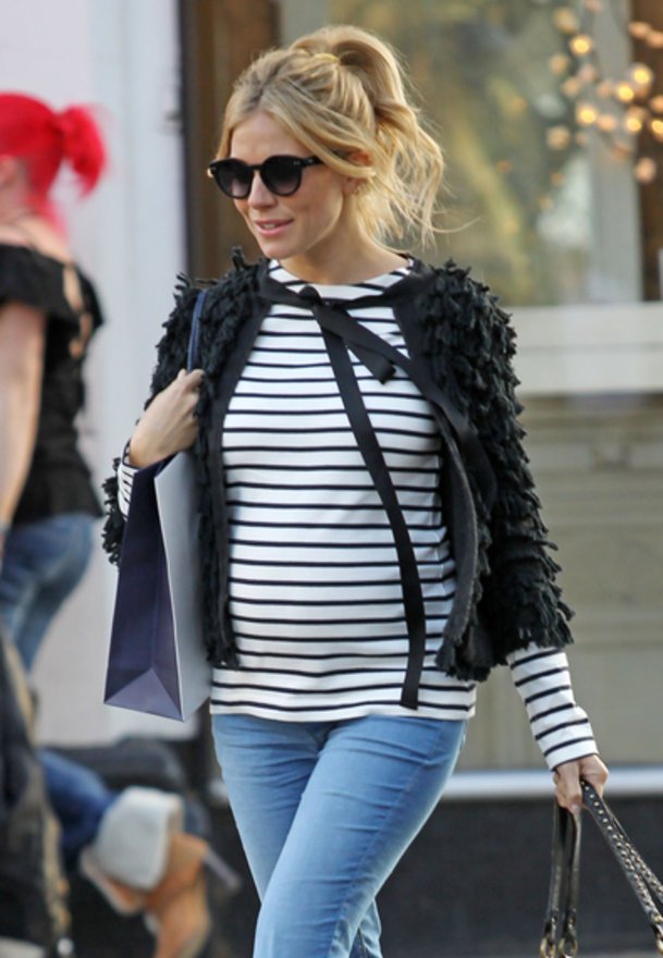Sienna Miller: So schön schwanger! Sienna Miller: So schön schwanger!