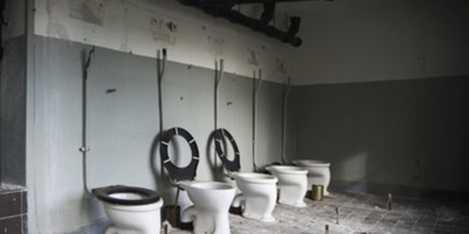 Für Schultoiletten ist selten Geld da. Für Schultoiletten ist selten Geld da.