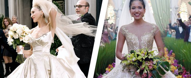 10 ikonische Brautkleider aus Filmen & Serien: So viel würden sie wirklich kosten