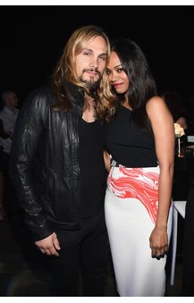 Zoe Saldana und Marco Perego bei einem Filmevent Zoe Saldana und Marco Perego bei einem Filmevent