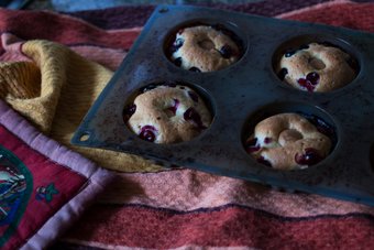 Vegane Blaubeermuffins Vegane Blaubeermuffins
