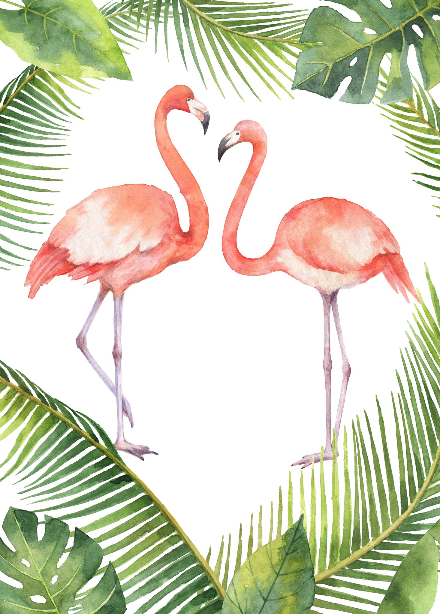 Flamingo Tattoo Motive