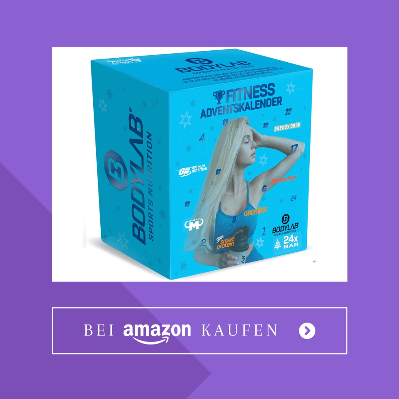 Fitness Adventskalender 2025 - 24 Tage Fitness Überraschungen