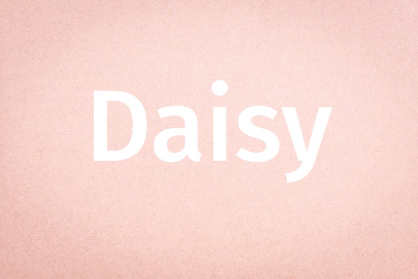 #1 Top-Mädchenname: Daisy