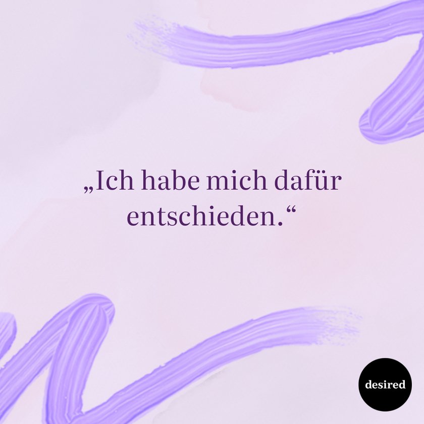 Antworten auf "Ich könnte das nicht"
