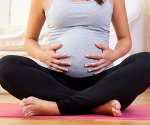 Indische Brücke in der Schwangerschaft