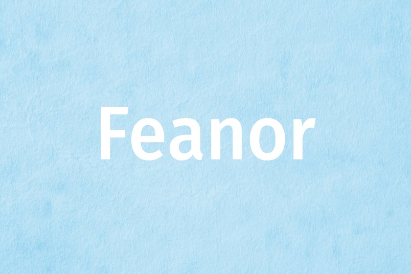 #8 Feanor