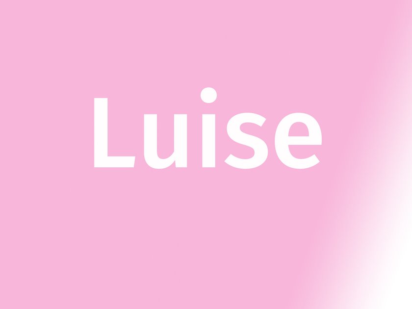 Name Luise