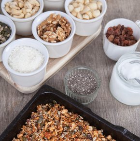Paleo Müsli mit Kokosöl Paleo Müsli mit Kokosöl