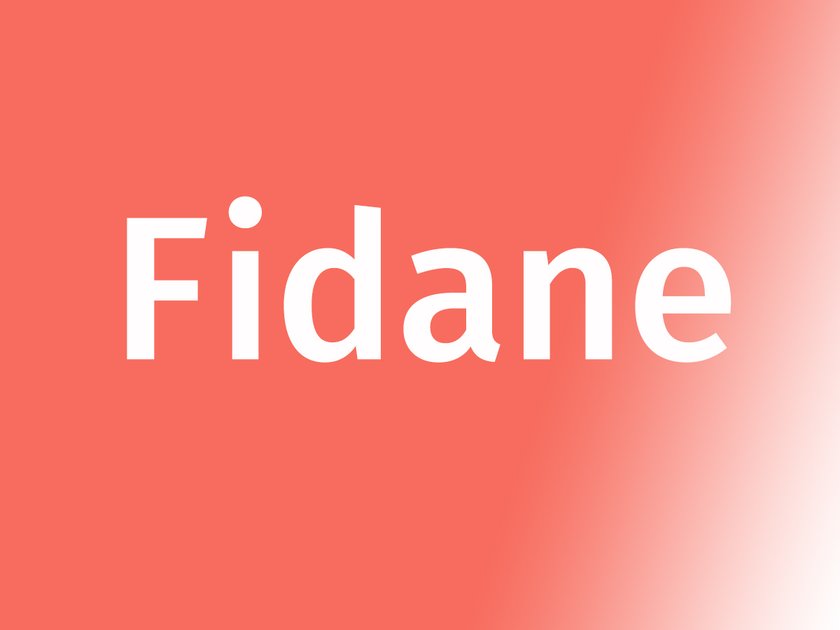 Name Fidane