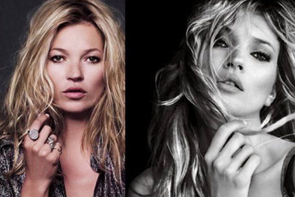 Kate Moss als Schmuckmodel Kate Moss als Schmuckmodel