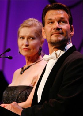 Lisa Nimie vermisst ihren Patrick Swayze. Lisa Nimie vermisst ihren Patrick Swayze.