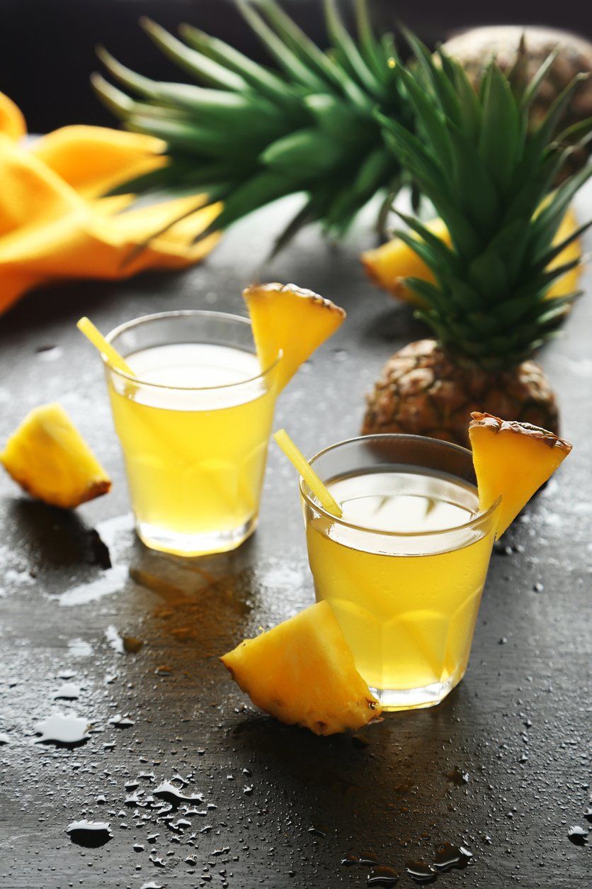 Ananaswasser zum Abnehmen